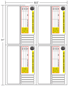 FD-316: Certification Combo – Federal Certification Label and Tire ...